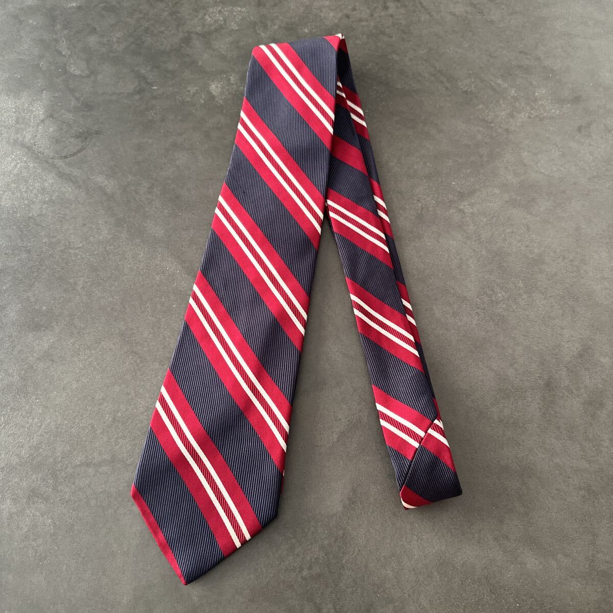 新品 USA製 ブルックスブラザーズ ネクタイ ストライプ シルク100 ストライプ柄 アメリカ ビンテージ vintage 希少拍卖