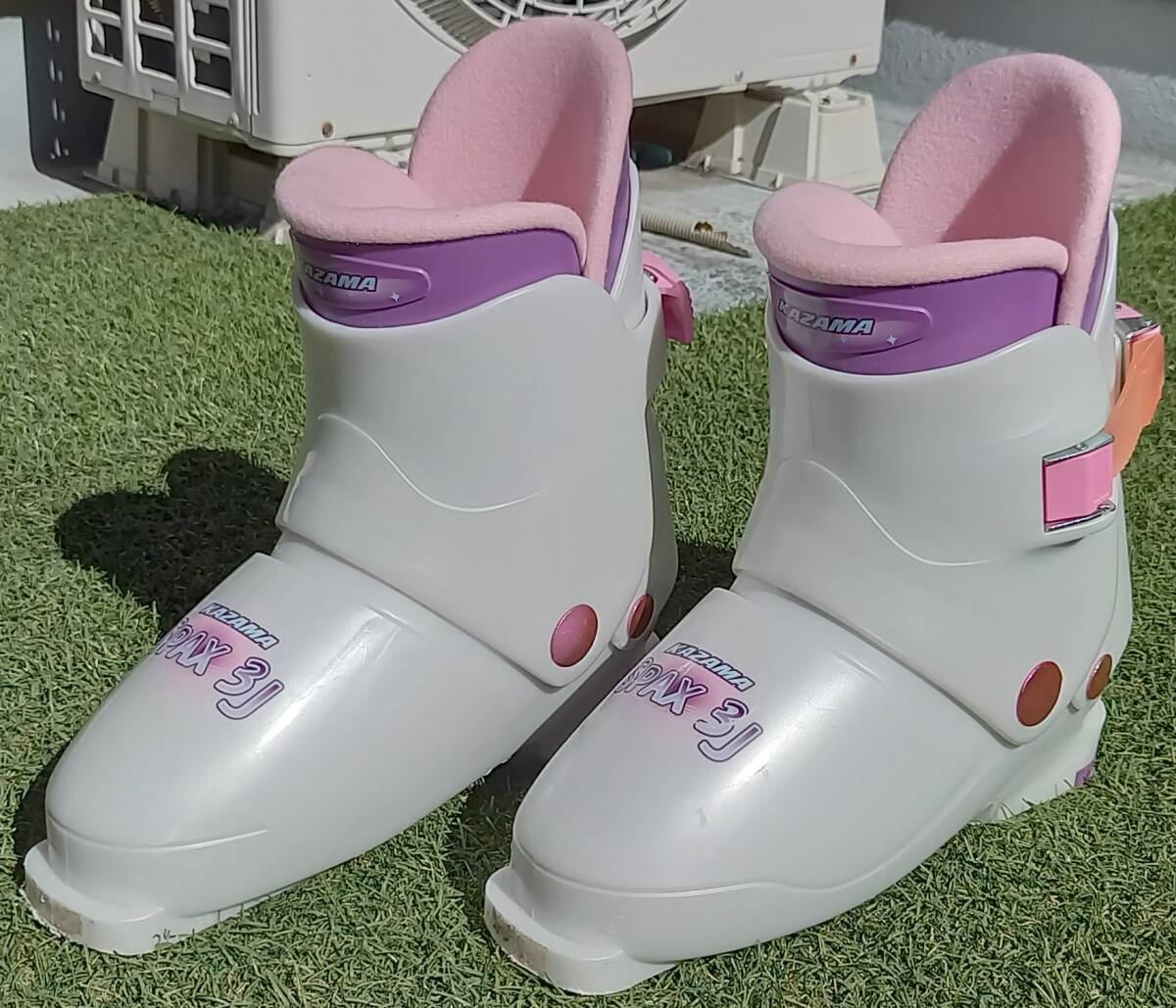 ジュニアスキーブーツ 子ども用 24cm KAZAMA拍卖
