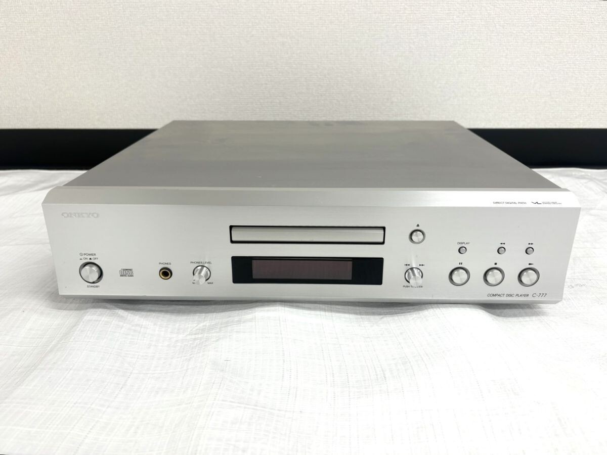 E307-H33-624 ONKYO オンキョー C-777 CDプレーヤー IG拍卖