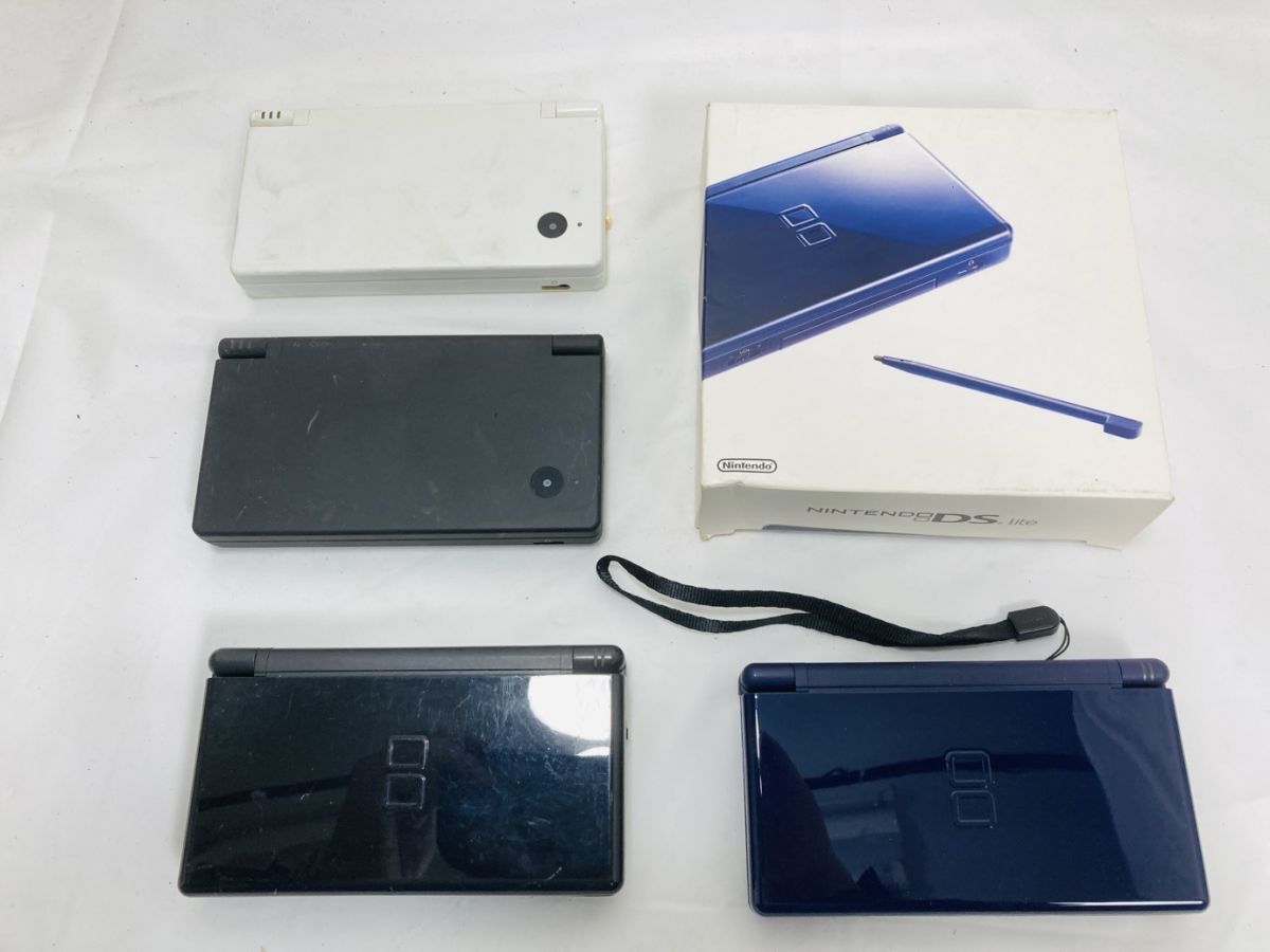 元箱あり含む 任天堂 Nintendo ニンテンドーDS DSi 4台 まとめ セット ホワイト ブラック 動作未確認 GM-251023032拍卖