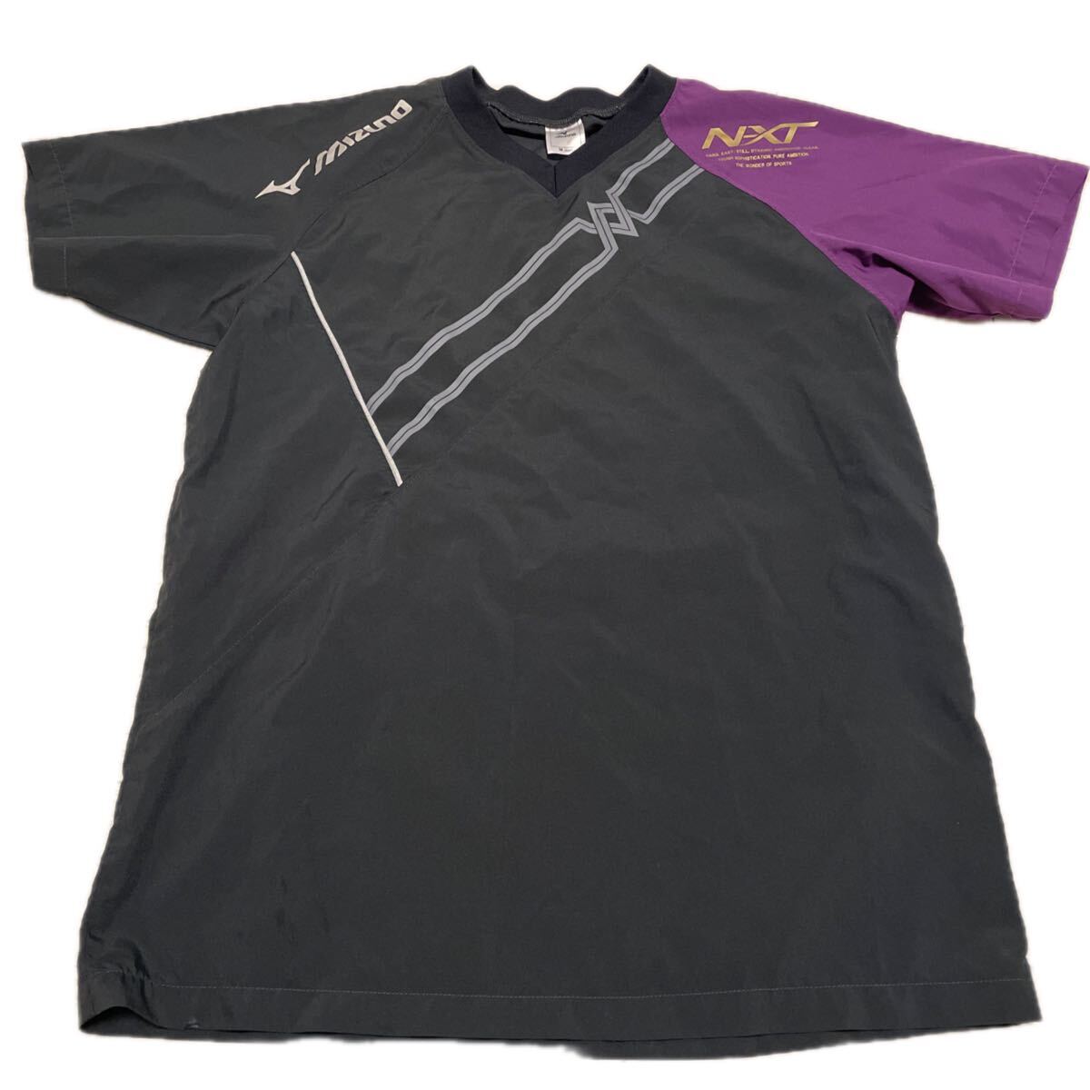 MIZUNO N-XT バレーボール 半袖ピステシャツ サイズM拍卖