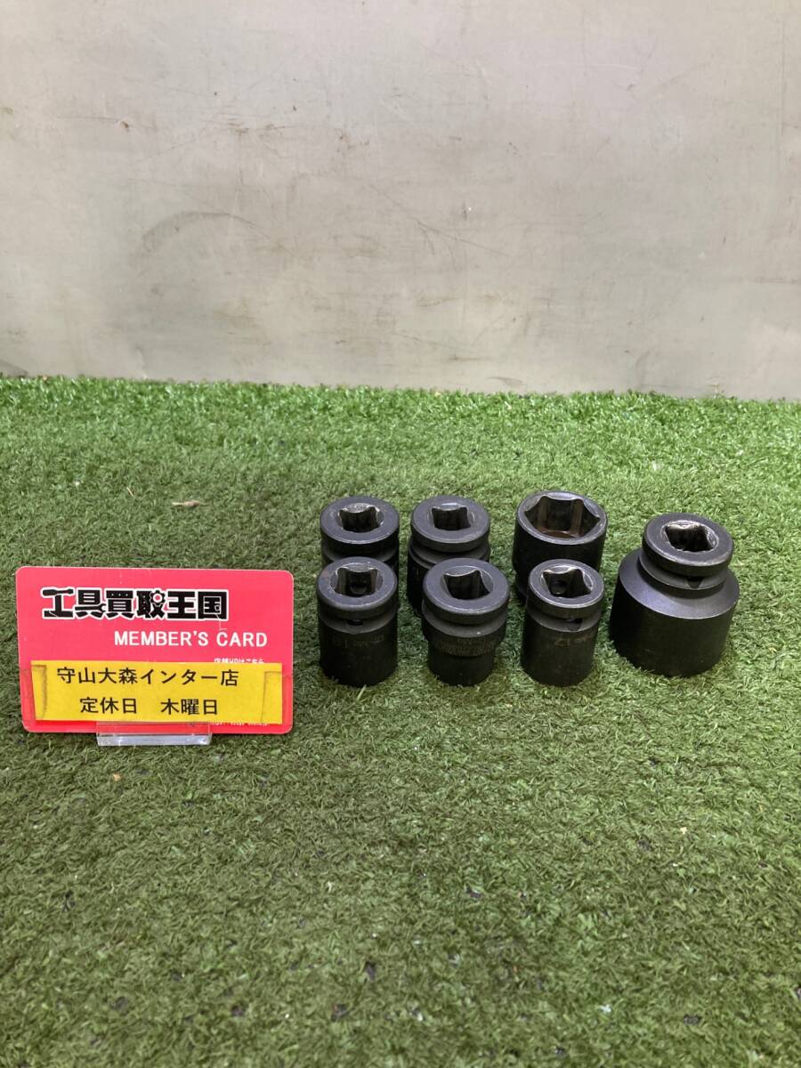 【中古品】【0921】ASTRO PRODUCTS(アストロプロダクツ) ソケット7本セット CR-MO IT9SQZE7UE7K拍卖