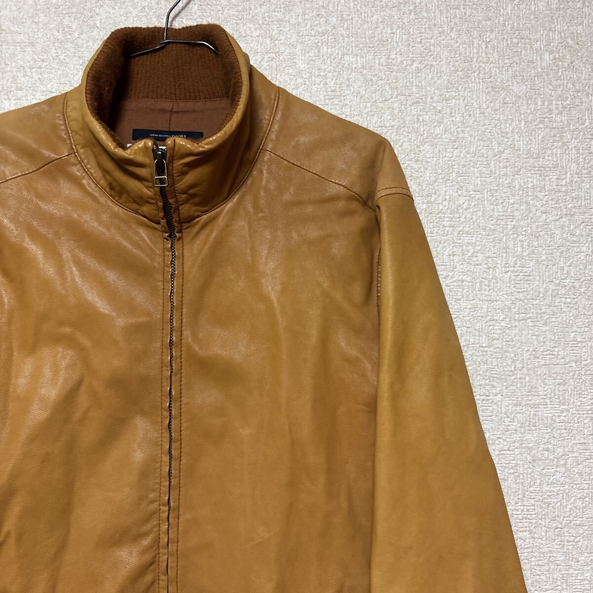 URBAN RESEARCH DOORS アーバンリサーチ 山羊革 レザージャケット 40 メンズLサイズ相当 DM9-5057 本革 革ジャン ダブルジップ拍卖