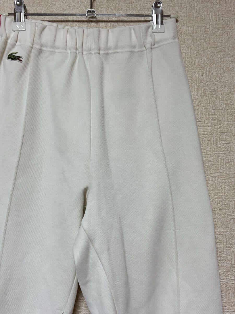 80s CHIMISE LACOSTE ラコステ ビンテージ トラックパンツ ジャージパンツ サイズ3 メンズSサイズ相当拍卖