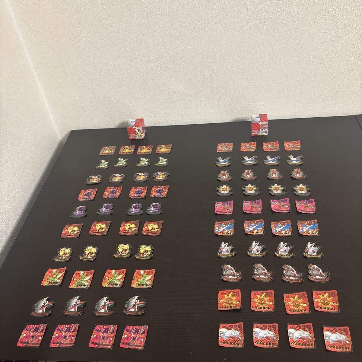 バトルピースコレクション 2箱 未使用 2005 グラードン リザードン シール デオキシス ラティオス 他 ポケモン ポケットモンスター 拍卖