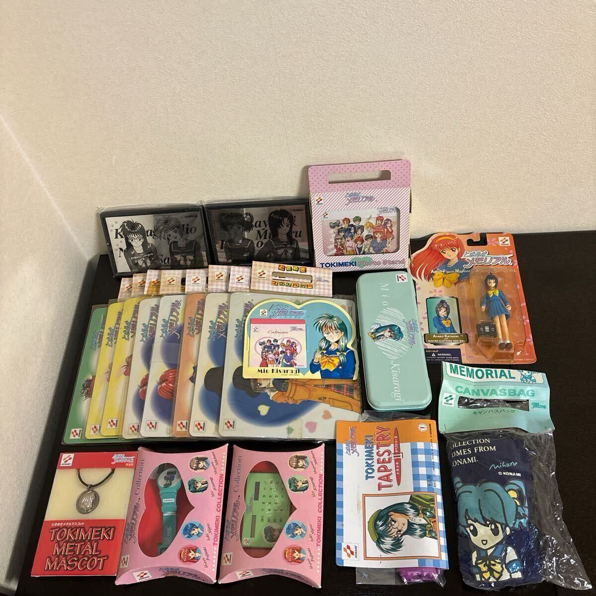 ときめきメモリアル グッズ マウスパッド 1997 カレンダー 片桐彩子 フィギュア タペストリー バッグ フォトスタンド メタル拍卖