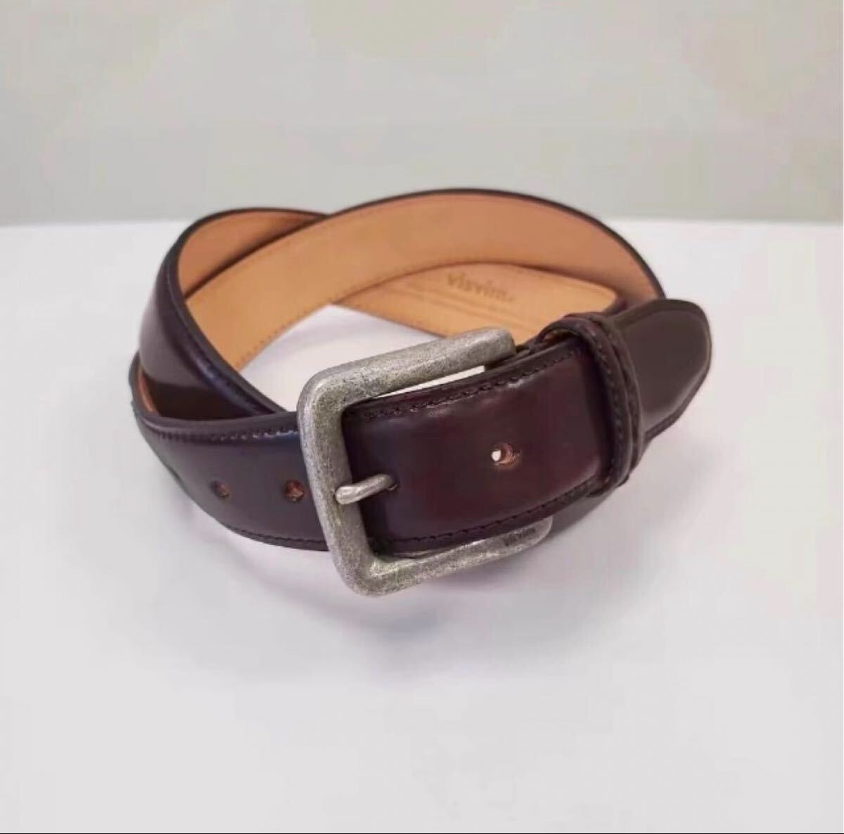 visvim CORDOVAN BELT 35MM拍卖