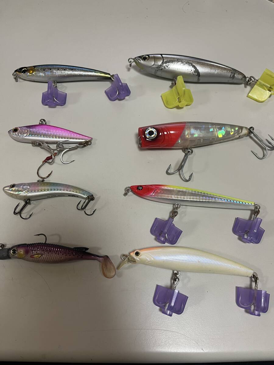 トップウォーター等 ローデッドF140、オシア ペンシル他 ケース付拍卖