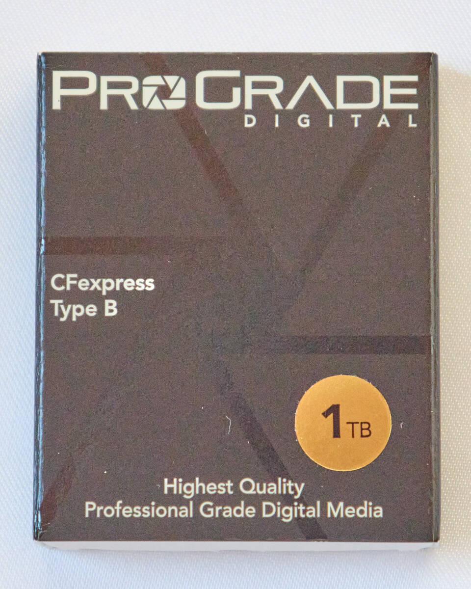 ProGrade Digital CFexpress 4.0 Type B GOLD 1TB メモリーカード (最大読込3400MB/s 最大書込3000MB/s) プログレードデジタル 正規品 拍卖