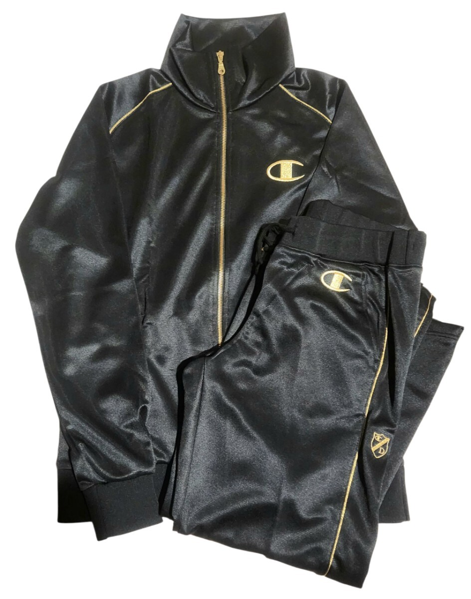激レア☆チャンピオン ドレスキャンプ セットアップ パイソン L ジャージ トラックジャケット王の風格 上下セット Champion拍卖