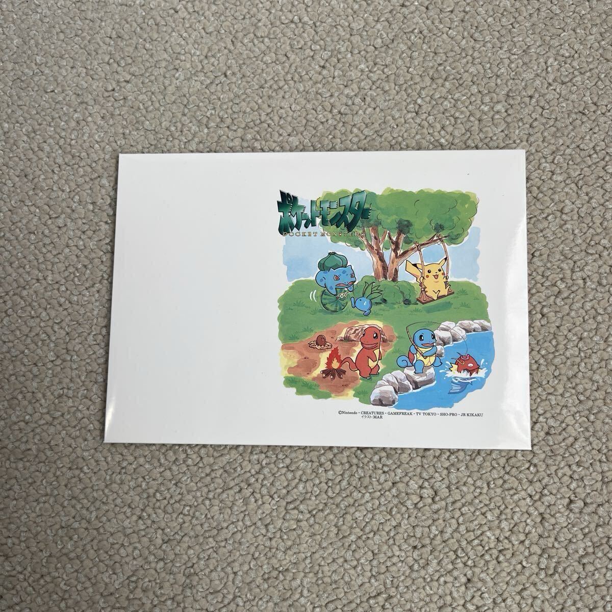 ポケットモンスター 絵入りはがき5枚セット拍卖