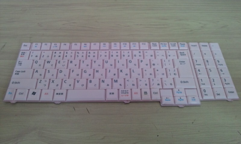 〇【中古・動作確認済み品】NEC LL550/WG1KP キーボード部品 Assy ①拍卖