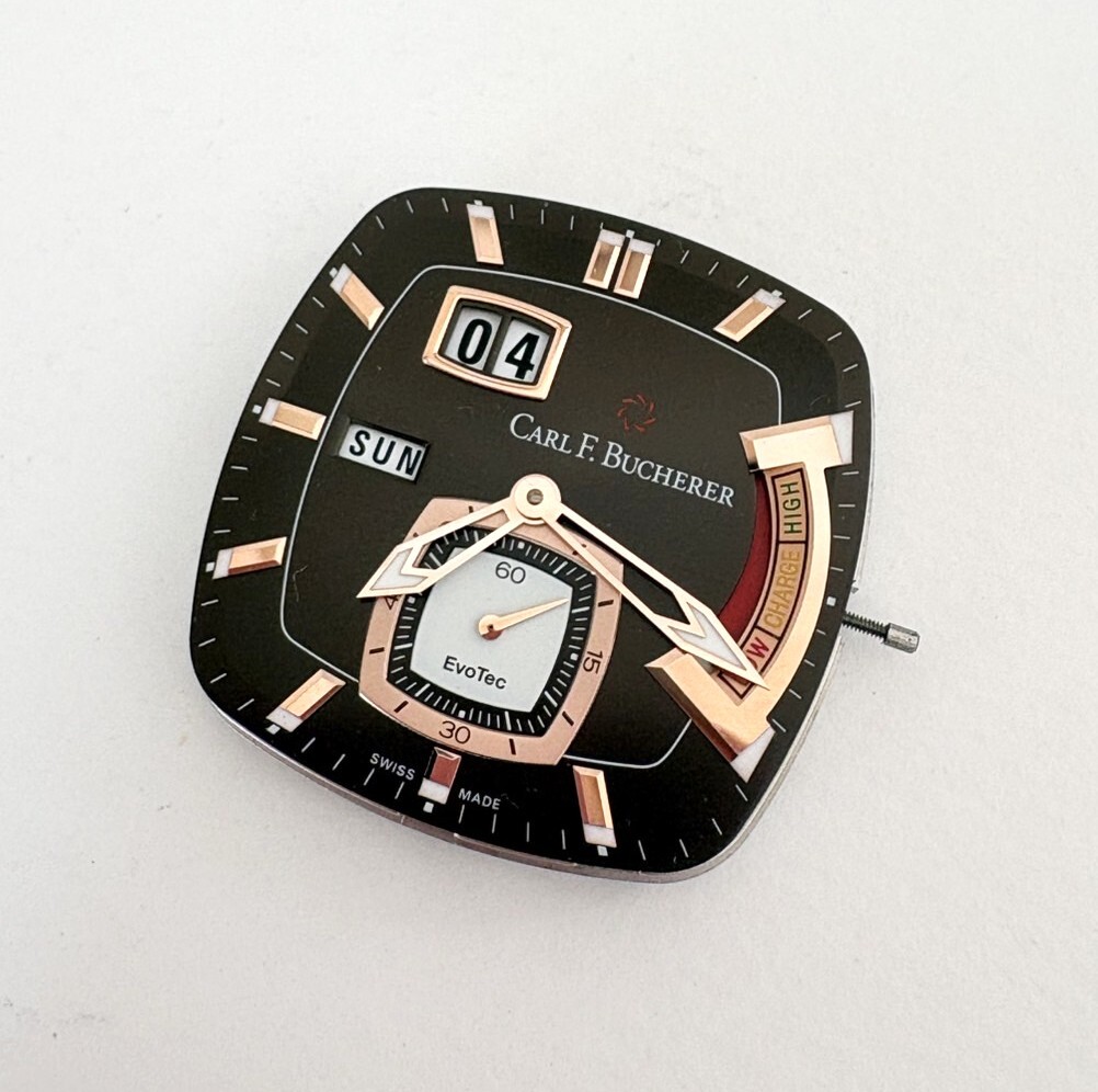 B16)100円~CARL F. BUCHERER/カール F. ブヘラ 自動巻きムーブメント Cal.CFB A1000拍卖