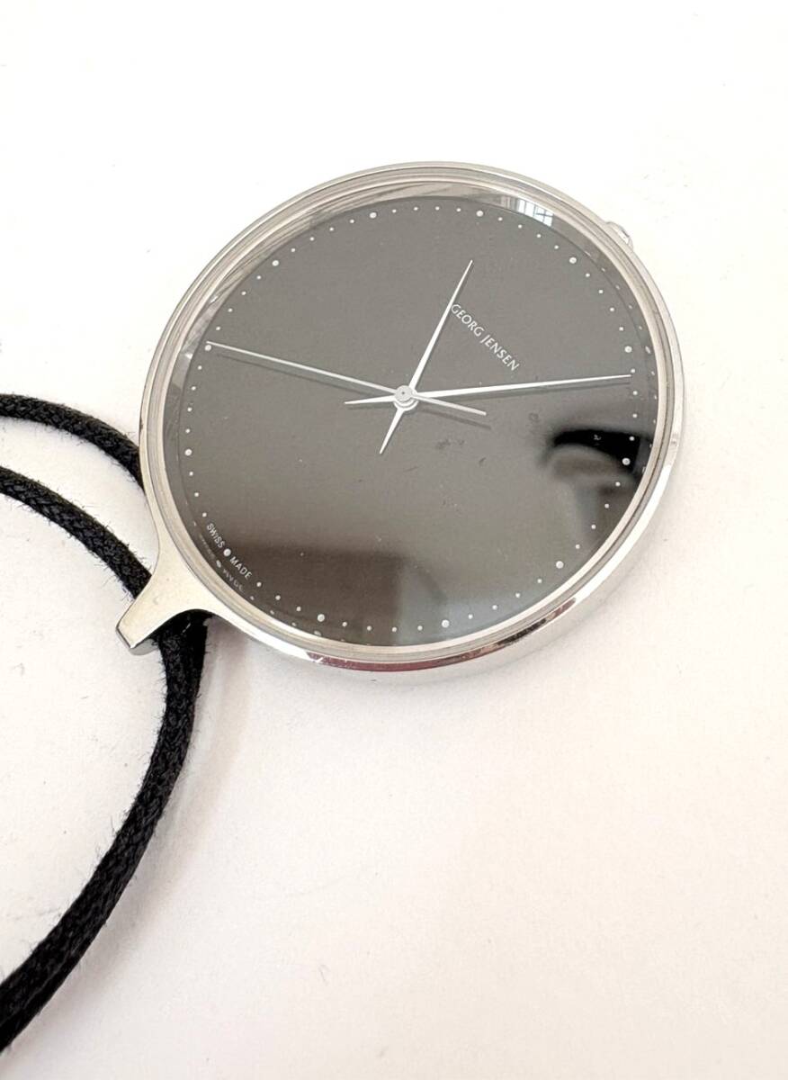 B29)100円~Georg Jensen/ジョージジェンセン 319 ヘニングコッペル 懐中時計 ペンダントウォッチ拍卖