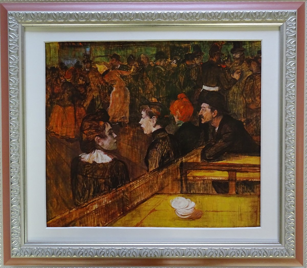 ・作者名: Henri de Touiouse-Lautrec ・画題: 人物 ・技法: 複製画 NO-2-5-4-9-38.9拍卖