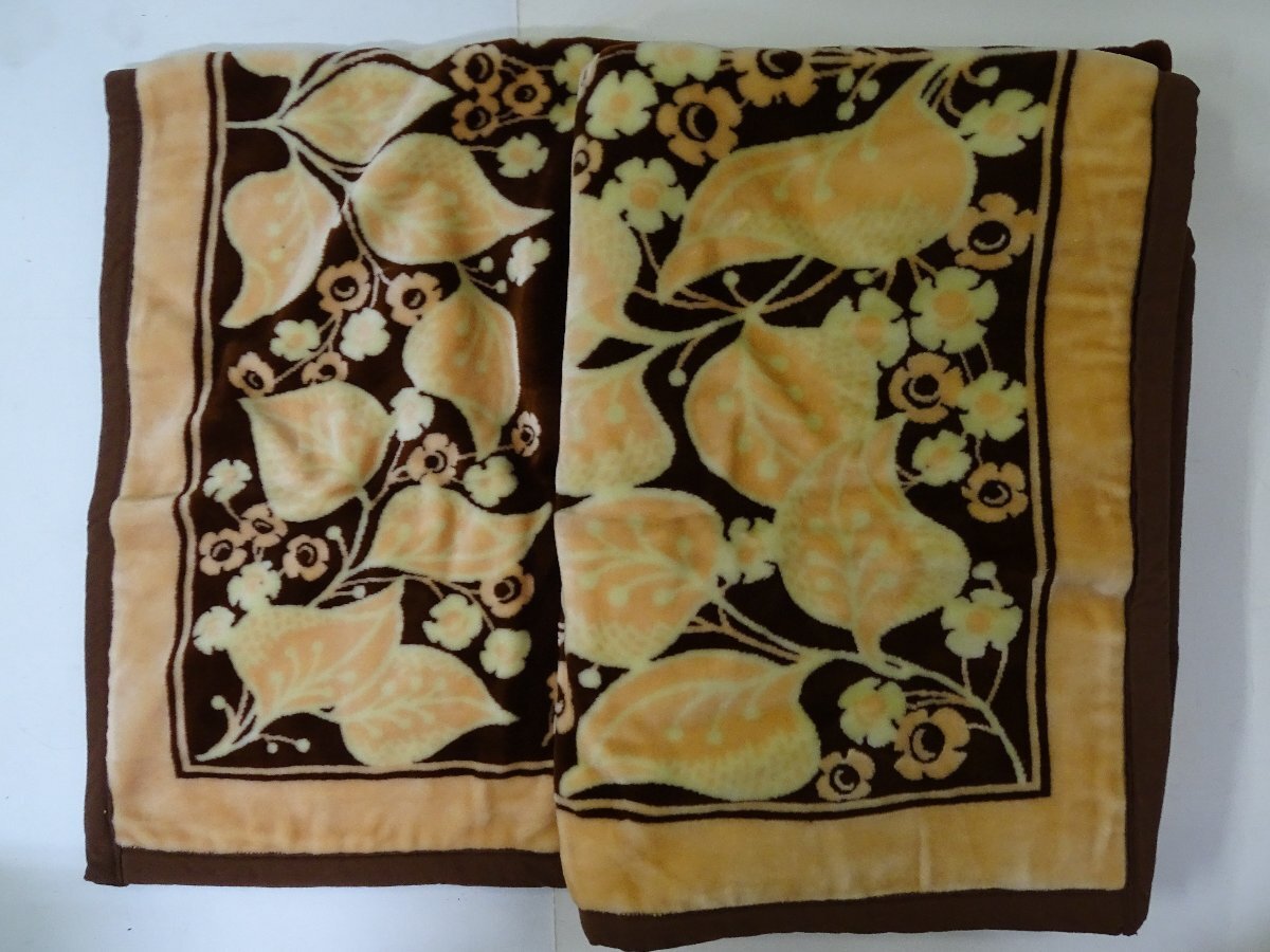 ・品名: ボアーミング毛布 ・メイカー: ロマンスボアーミング ・素材: アクリル100% ・NO-R6-12-5.8拍卖