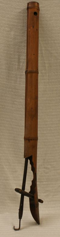 ・商品名: 自在鉤(竹製) ・素材: 竹製品(時代物) 〈98〉(A3-HIO-R4-6-27-8.5)拍卖