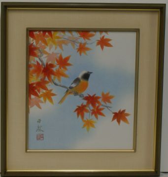 〈385〉林亜綜 作 「紅葉」(原画) 〈385〉(H1-R4-6-21-4.4)拍卖