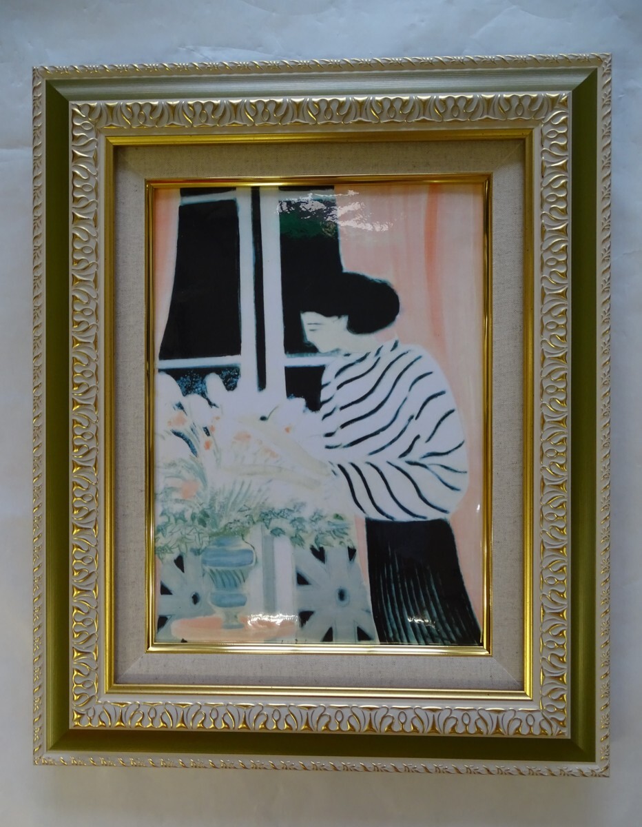 ・作者名: ・アンドレ・ブラジリエ ・画題: ・サンゴ色のハーモニー ・技法: ・油彩画 (複製)拍卖