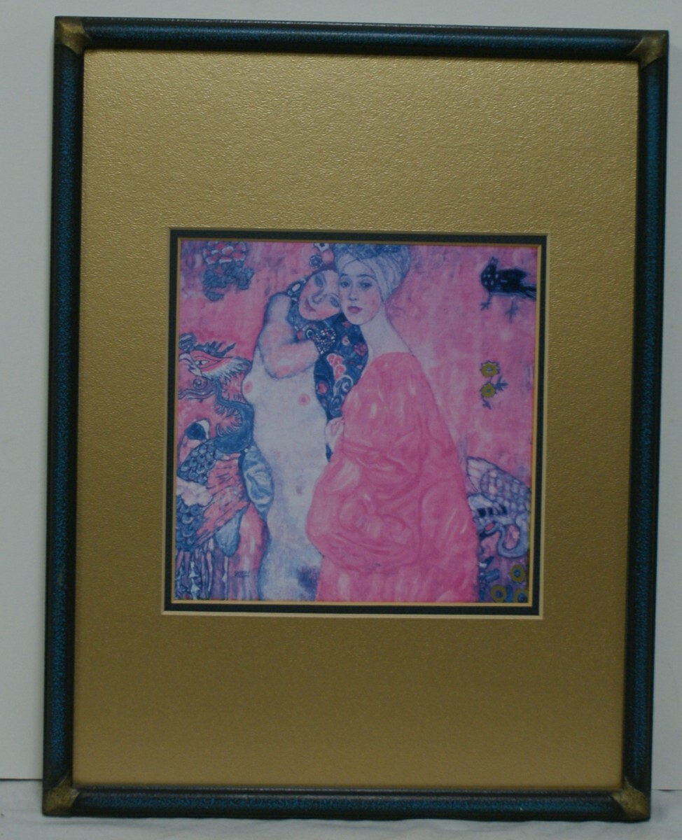 〈400〉グスタフ・クリムト 作 「人物」 複製画拍卖