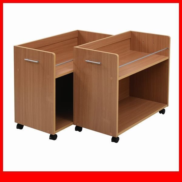 押入れ収納★押入れ 収納 ラック 2個セット/大容量/ワゴン 収納庫/リビング ダイニング デスクラックに/ナチュラル/新品 即決/sgta-0131/a3拍卖