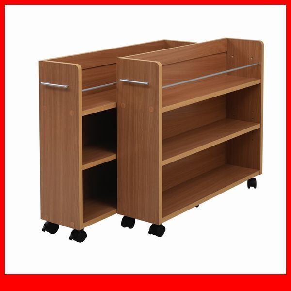 押入れ収納★押入れ 収納 ラック 本棚 2個セット/大容量/隙間家具 リビング ダイニング デスクラックに/ナチュラル/新品 即決/sgta-0130/a3拍卖