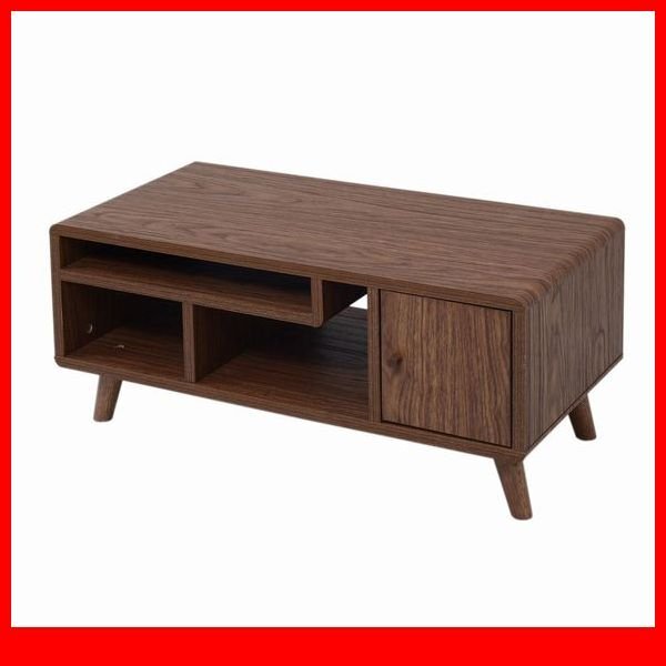 テレビ台★新品/一人暮らしに寄り添う テレビ台/北欧風 コンパクト 幅80cm 収納多数 背面化粧/ブラウン/a1拍卖