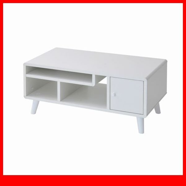 テレビ台★新品/一人暮らしに寄り添う テレビ台/北欧風 コンパクト 幅80cm 収納多数 背面化粧/ホワイト/a4拍卖