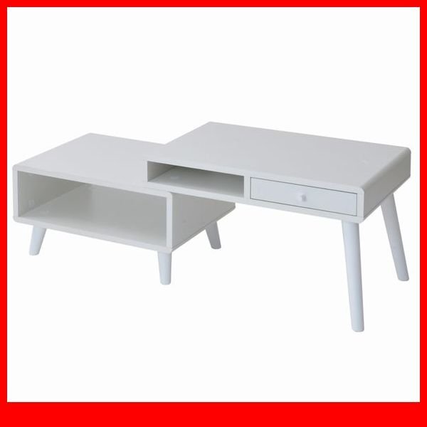 机★新品/一人暮らしに寄り添う 伸縮デスク/北欧風 コンパクト 幅65~100cm PCデスク テーブル 機能多数 背面化粧/ホワイト/a4拍卖