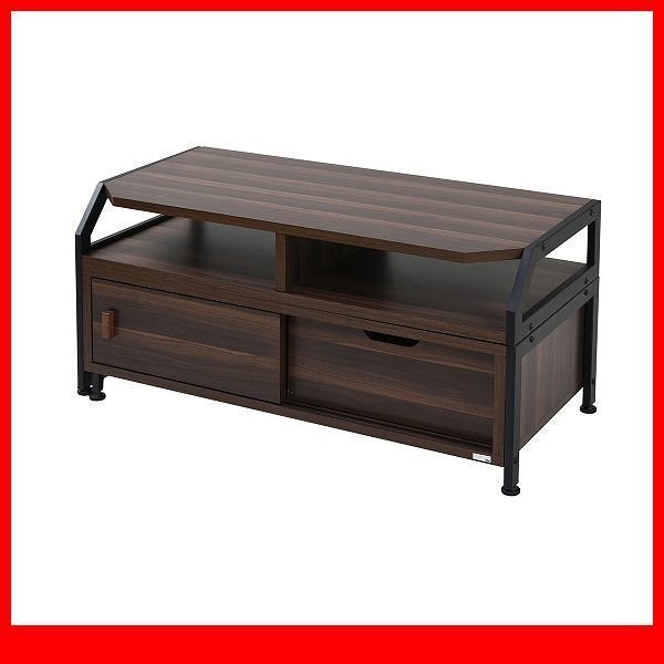 テレビ台★伸縮テレビ台 テレビボード ロータイプ/伸縮 回転でコンパクト ワイド コーナー/北欧風/木製 金属製/ブラック×ブラウン/a1拍卖