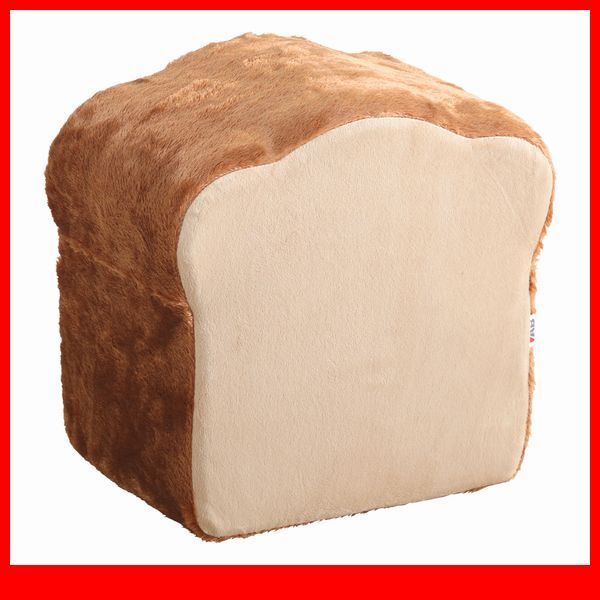 クッション★新品/食パンシリーズ 4枚切り クッション/座布団 ソファ サイドテーブル/低反発 日本製 完成品/ベージュ/a1拍卖