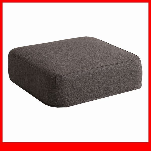 クッション★カバーリング低反発クッション 1個 座布団/洗濯可能なクッションカバー 角型/シンプル 和室 洋室/厚さ16cm/日本製/ブラウン/a4拍卖