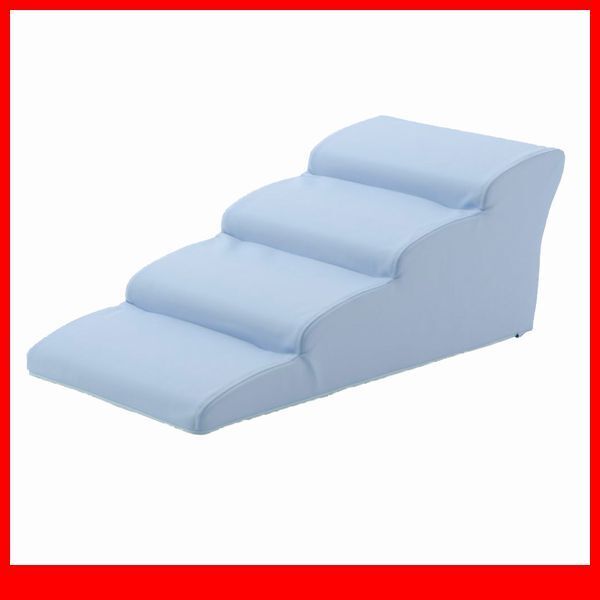 ペット用品★ドッグステップ 犬用階段4段タイプ/胴長 短足 超小型犬用 ミニチュアダックスフンド 他/ソファ の上り下に/ライトブルー/a4拍卖