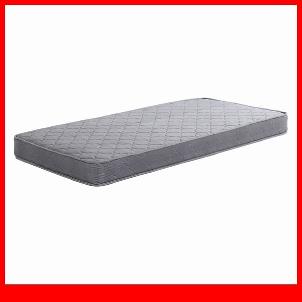 マットレス★新品/快適な弾力 通気性の良い ボンネルコイルマットレス セミダブル/15cm厚/シルバー/a1拍卖