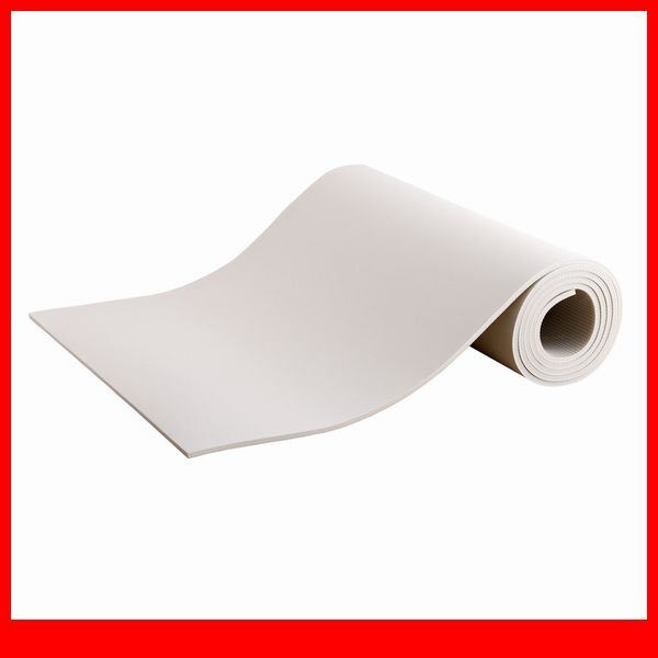 フロアマット★新品/継ぎ目がないPVCロールマット スリムロング 110×500cm/抗菌 防水 防音 すべり止め/アイボリー/a4拍卖