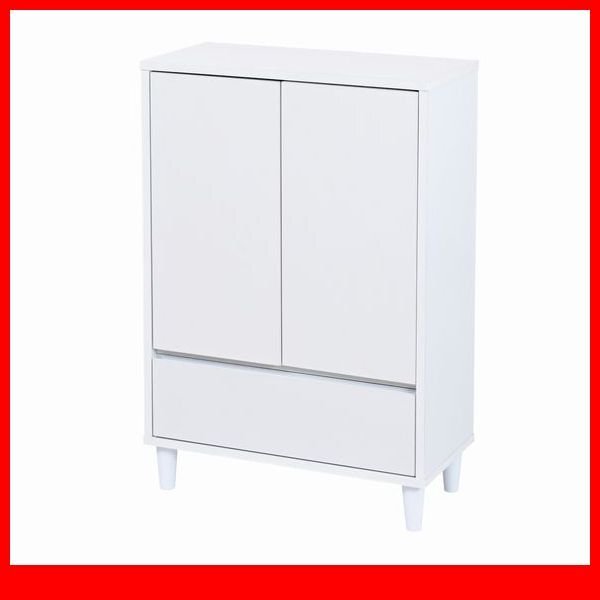 キャビネット★新品/Adatto 扉&チェスト/扉収納 引き出し収納/本棚 食器棚 多目的収納 可動棚/人気の白家具 ホワイト/a3拍卖