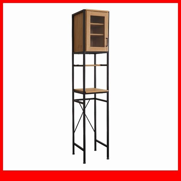 キッチン収納★新品/ヴィンテージごみ箱上ラック すきま収納 幅35cm/木目調 ナチュラル/食器 家電収納/シャビーオーク/a1拍卖