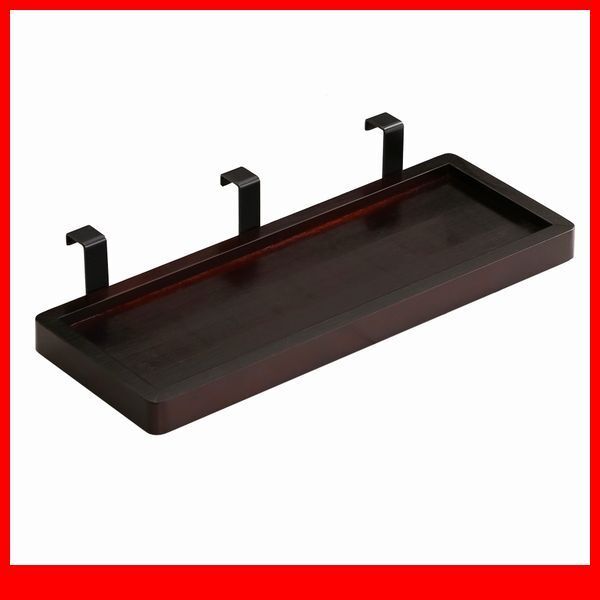 オプション★パイン材 高さ3段階調整 脚付きすのこベッド【リリッタ】専用宮 簡易宮棚/ブラウン/a1拍卖