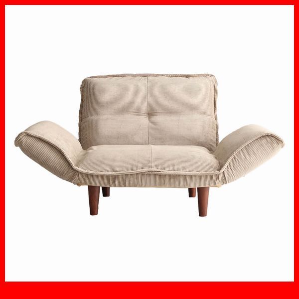 ソファ★コンパクトソファ 1人掛け/背もたれ 肘掛け リクライニング/ポケットコイル/ロータイプ ハイタイプ/ベージュ/特価 限定/a1拍卖