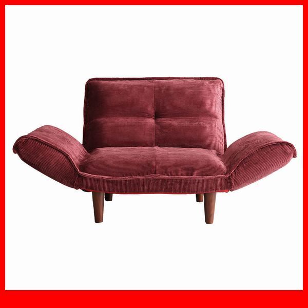 ソファ★コンパクトソファ 1人掛け/背もたれ 肘掛け リクライニング/ポケットコイル/ロータイプ ハイタイプ/レッド/特価 限定/a5拍卖