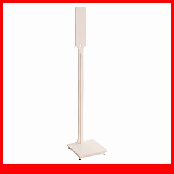 クリーナースタンド★壁を傷つけない 立てる 収納 天然木クリーナースタンド/すっきり オシャレに 掃除機 収納/ホワイトウォッシュ/a4拍卖