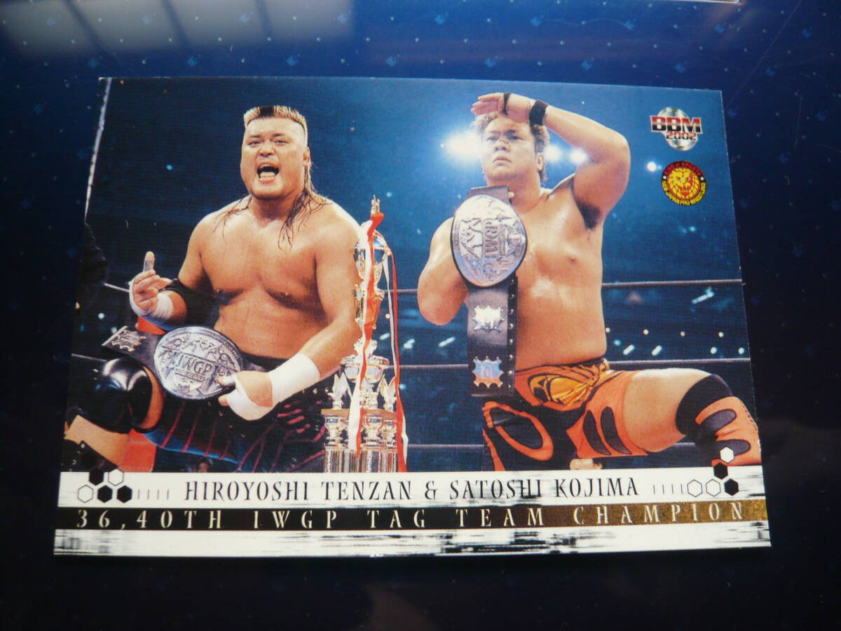 2002 BBM プロレス 新日本プロレス30周年記念 プロレス 【天山広吉&小島 聡】 #346 第36・40代IWGPタッグ王者拍卖