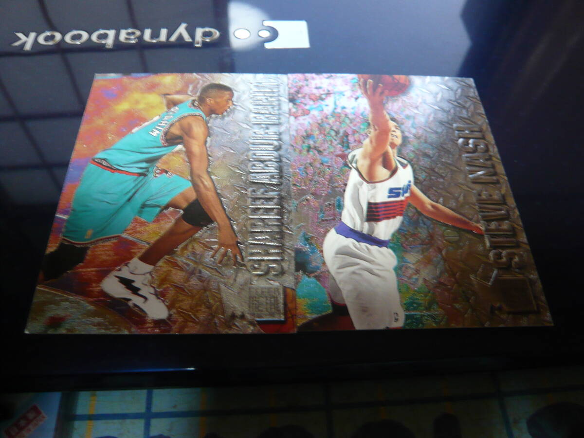 1996-97 FLEER METAL Suns 【STEVE NASH】 #205 RCカード & Grizzlies 【SHAREEF ABDUR-RAHIM】 #220 RCカード 2枚セット拍卖