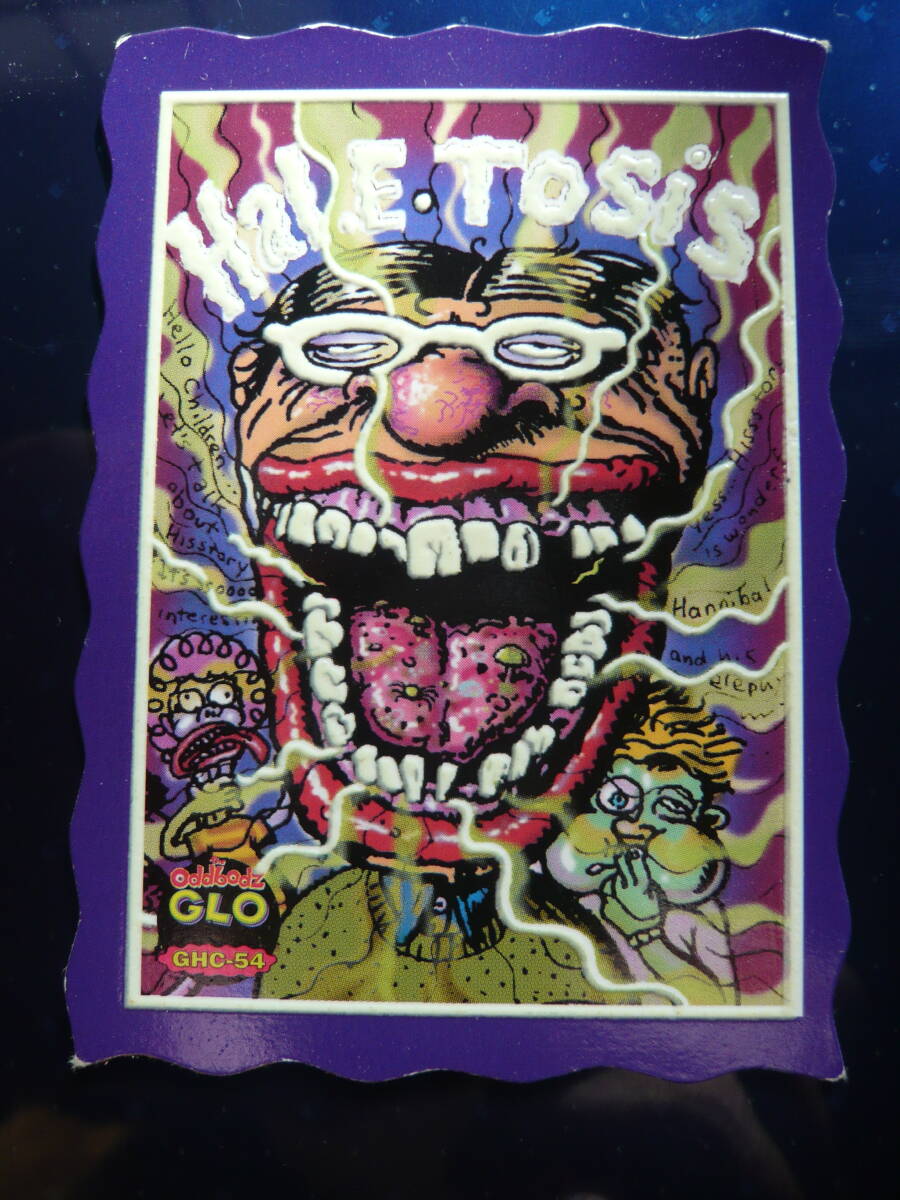 The Oddbodz 【Mr.Hal E.Tosis】 GLO GHC-54 (珍しいカード)蓄光バージョン拍卖