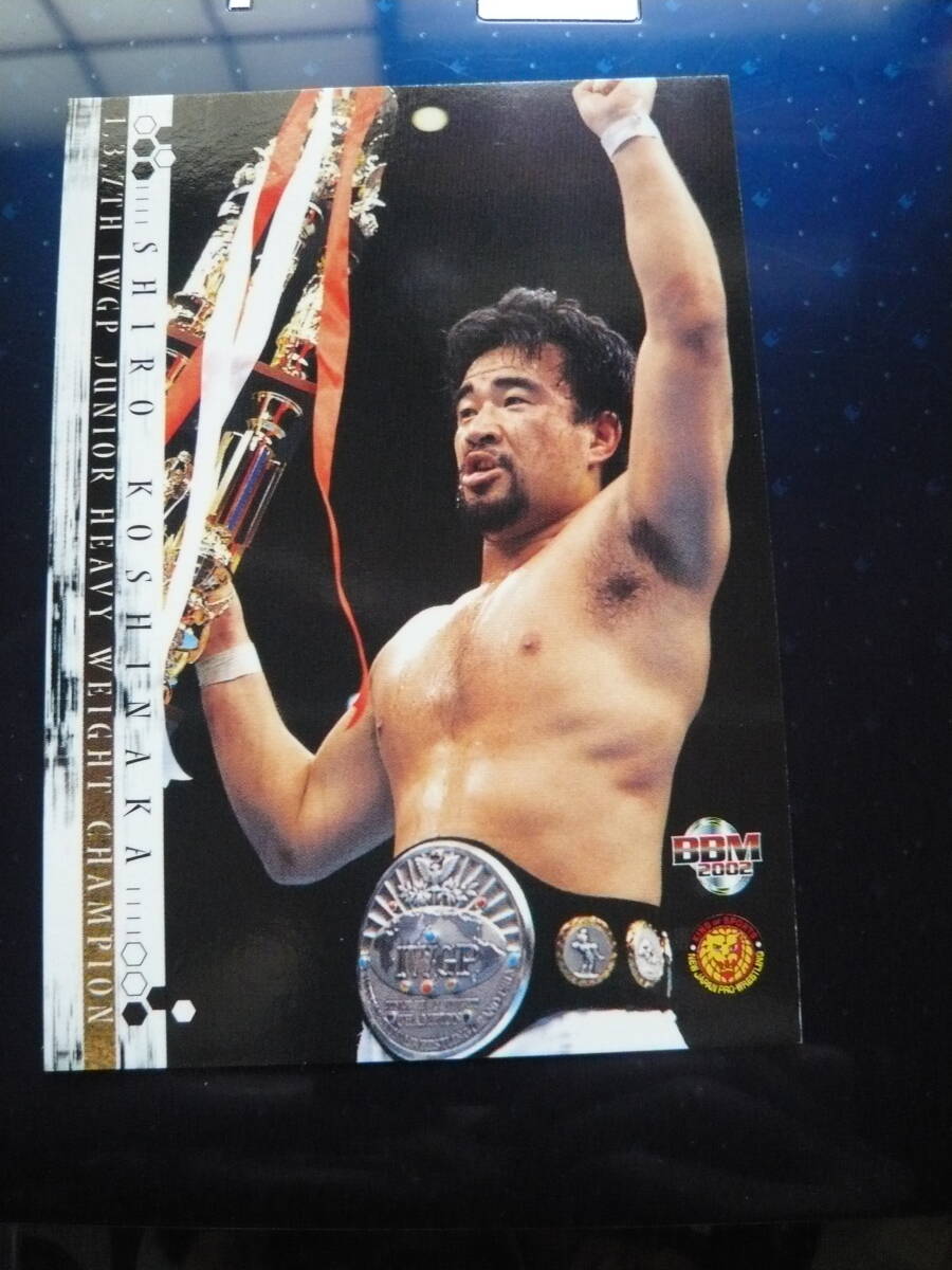 2002 BBM プロレス 新日本プロレス30周年記念 プロレス 【越中詩郎】 #351 初・3・7代IWGPジュニアヘビー級王者拍卖