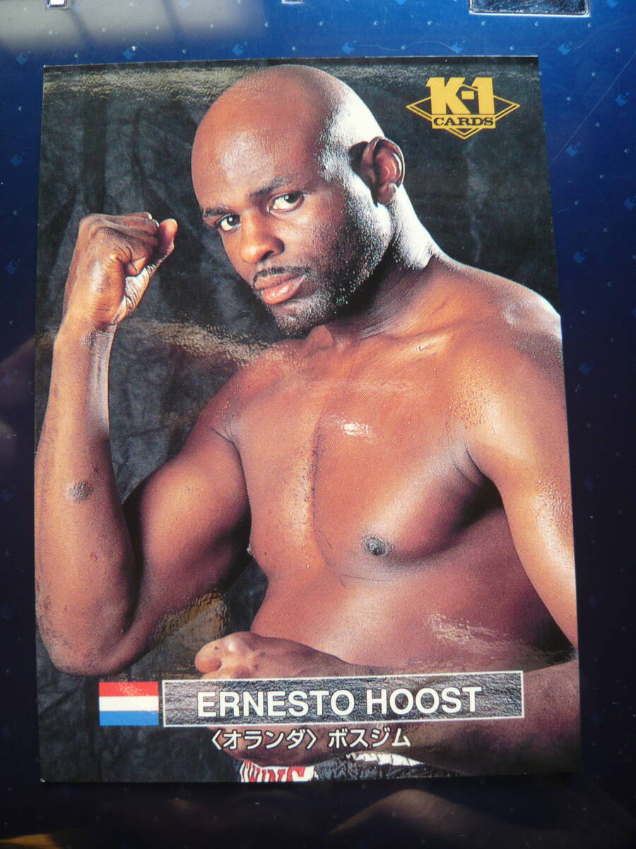 1997 BANDAI K-1 ROUND ONE トレーディングカード 【アーネスト・ホースト】 #1 レギュラーカード拍卖