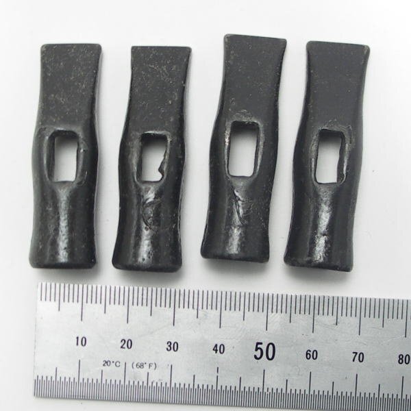 鋳物 カラカミ鎚 12mm 並品 4個まとめて 柄はありません拍卖