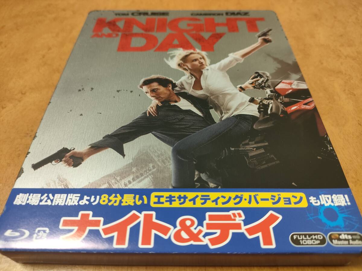 ナイト&デイ エキサイティング・バージョン 限定スチールブック仕様 Blu-ray ジャンク品 キャメロン・ディアス/ポール・ダノ拍卖