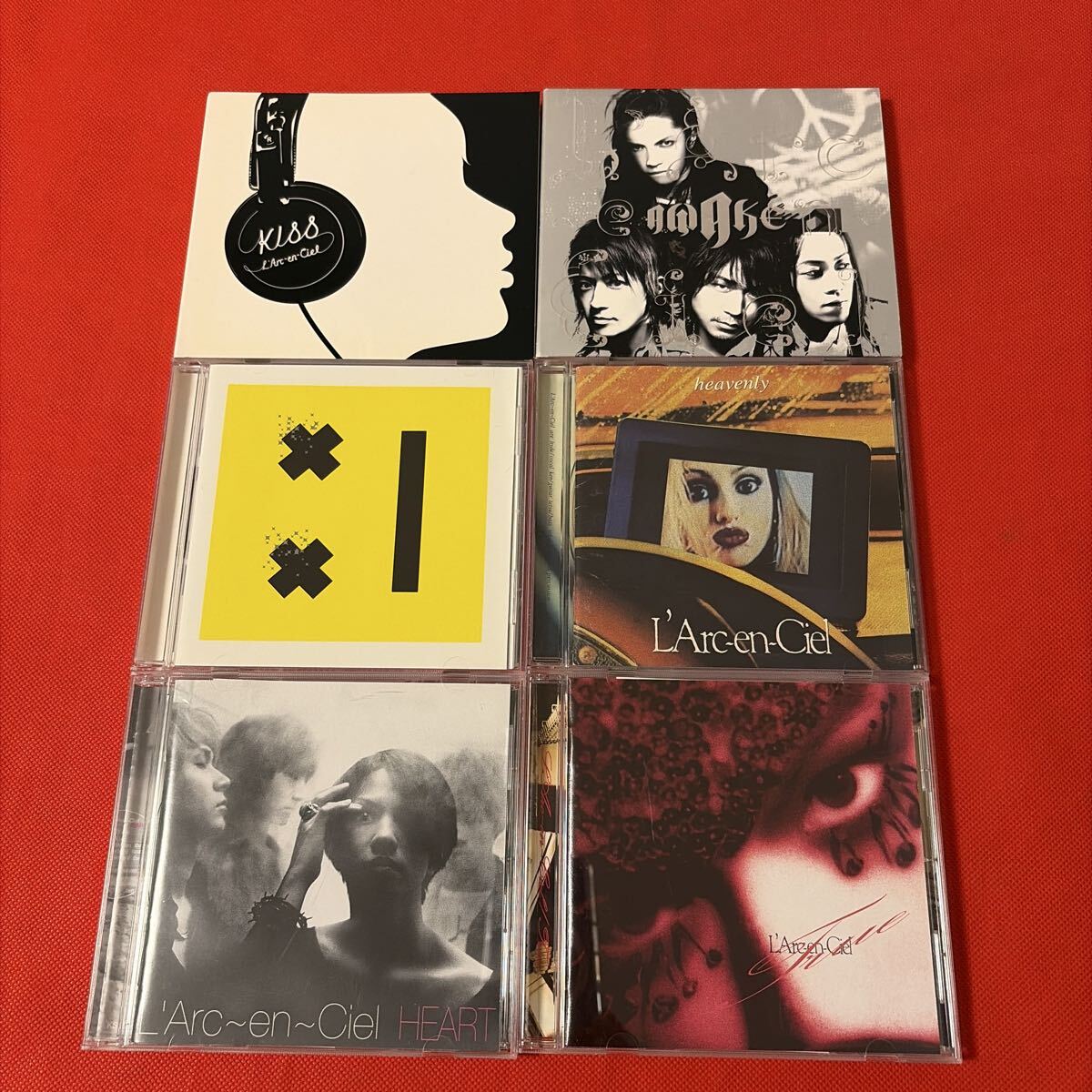 L’Arc~en~Ciel CDアルバム 6作品セット まとめ売り ラルク アン シエル拍卖