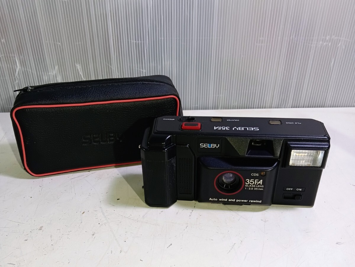 【1円スタート】SELBY 35FA フィルムカメラ コンパクトフィルムカメラ ケース付き E1538拍卖
